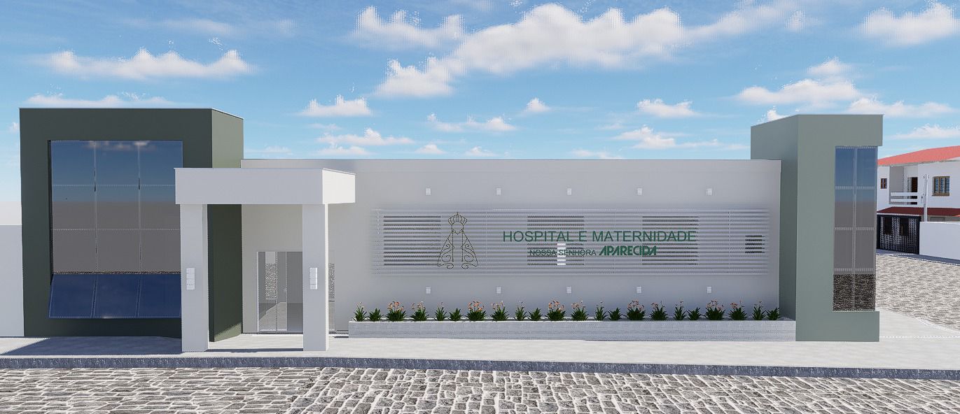 Fachada do hospital